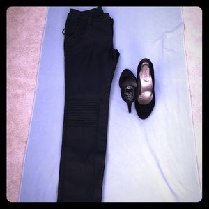 Zadig & Voltaire black jeans.